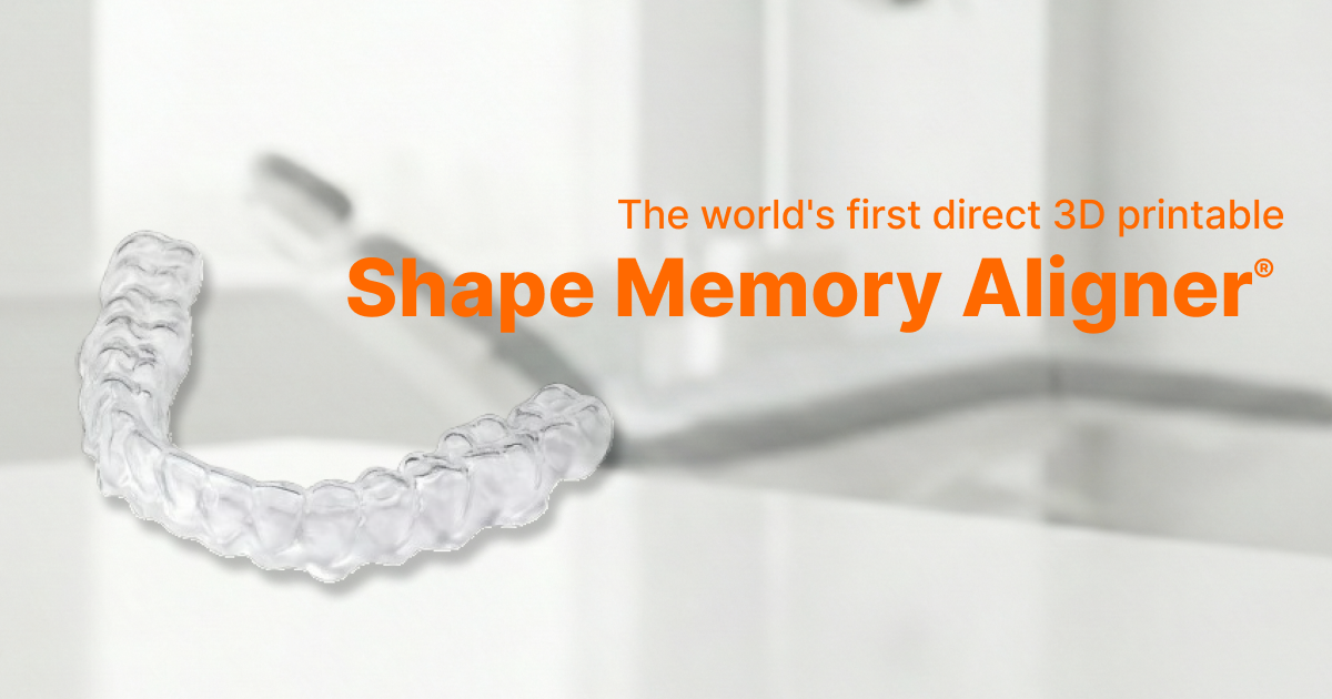 Shape Memory Aligner® - Graphy | Direct 3D Printed Aligner